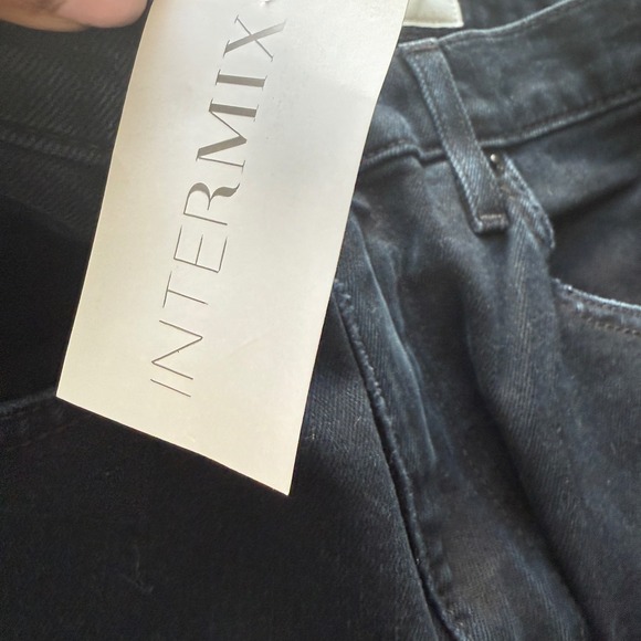 Proenza Schouler Women's NWT Cropped Flare Jeans Black Wash Size 26 Denim NWT - Picture 9 of 11